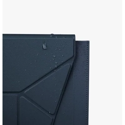 Lap Top Bag Sleeve With Foldable Stand (Up To 14”) Uniq  - Navy Blue